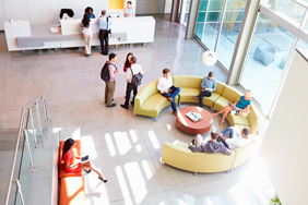 University Reception - Banquette Seating