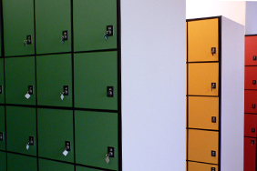 University Lockers - multi-coloured-square-lockers